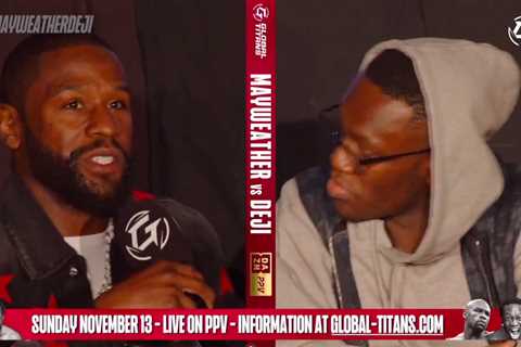 Floyd Mayweather reveals talks to fight in the UK in February after exhibition British YouTube..