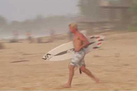 pro surfers bruce irons and john florence, surfing hawaii. 2K.