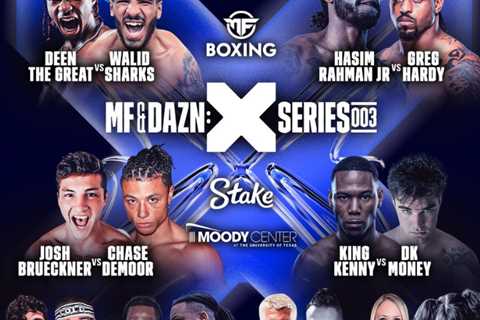 Misfits Boxing 3 fight card and live stream guide: Hasim Rahman vs Greg Hardy headlines, KSI..