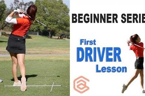 BEGINNER SERIES 007: First Driver Lesson | Golf with Aimee