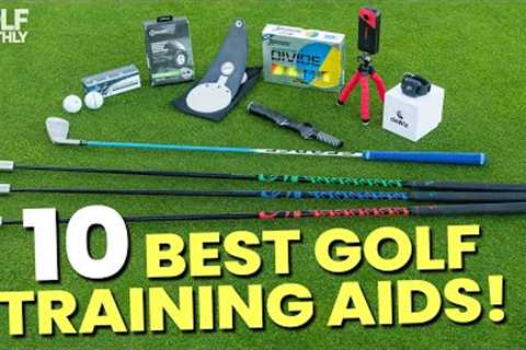 10 BEST GOLF TRAINING AIDS!