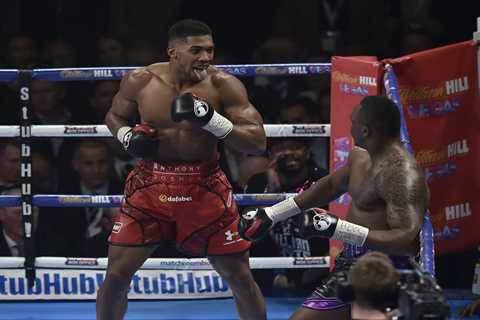 Anthony Joshua reveals he wants Dillian Whyte grudge rematch over Tyson Fury fight as London rival..