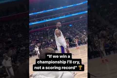 RAPTORS FAMILY: LEBRON JAMES WASN'T EVEN TRYING TO BREAK KAREEM'S RECORD 🤣🤣🤣