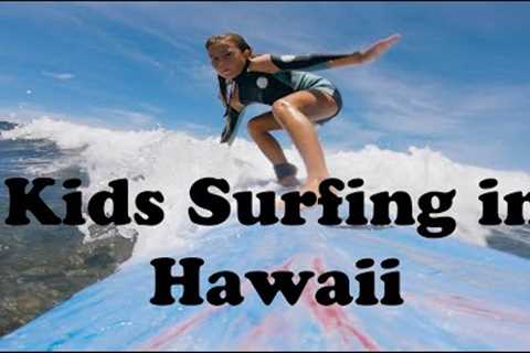 Endless Summer of Family SURFING in MAUI HAWAII during COVID19 Quarantine Lockdown - Surf with Kids