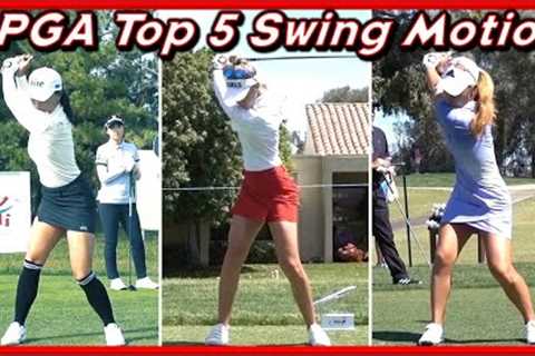 LPGA Top 5  Beautiful Swing & Slow MotionsㅣNelly Korda/Jin Young Ko