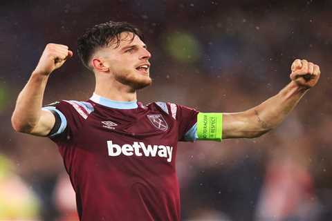 Chelsea leading race for Declan Rice transfer ahead of Man Utd as his old club target swoop from..
