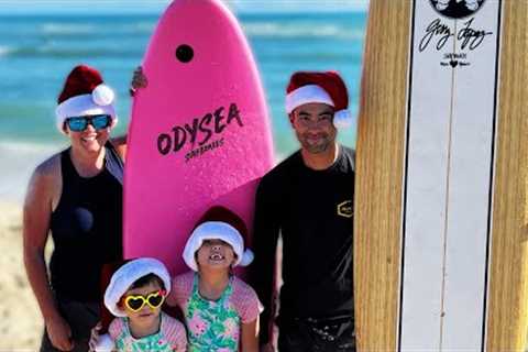 Christmas Day Family Surf || Living in Hawaii Episode 112