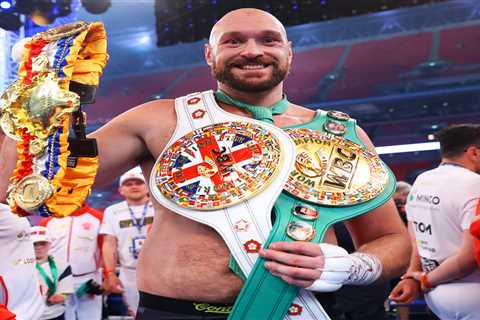Tyson Fury predicts Usyk will ‘run away all night’ in undisputed heavyweight showdown but vows to..