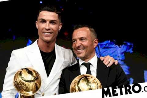 Cristiano Ronaldo splits with agent Jorge Mendes after to disagreement during Manchester United exit
