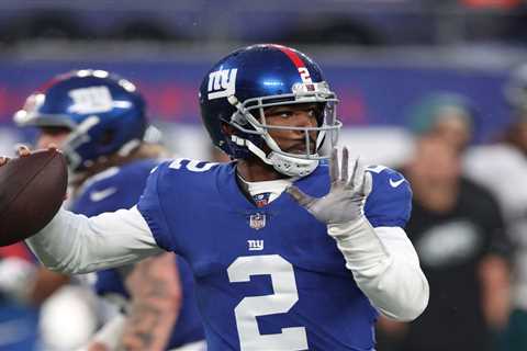 Giants could rest starters Sunday; Eagles QB Jalen Hurts trending toward playing