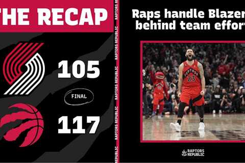 Balanced effort helps Raptors snap three game losing streak