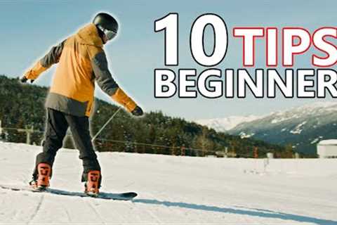 10 Beginner Snowboard Tips - First Day