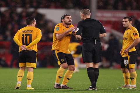 ‘They don’t want us to win’ – Wolves’ Neves in astonishing attack on English refs after Liverpool..