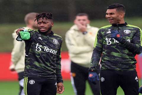 Man Utd stars Casemiro and Fred will MISS crunch clash against Arsenal if they get booked against..