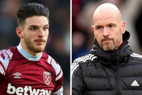 Man Utd transfer news LIVE: Declan Rice blow, £18m discount available, talks ongoing