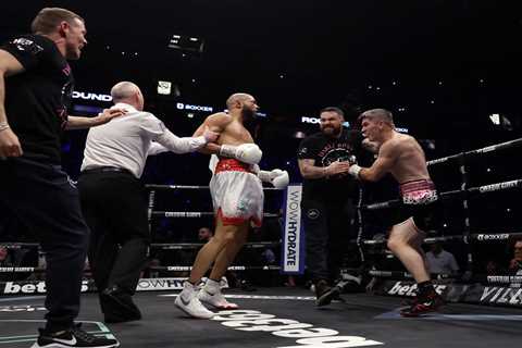 ‘I felt like I could have gone on’ – Chris Eubank Jr wanted to carry on fighting despite brutal..