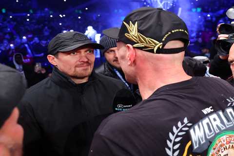 Tyson Fury and Oleksandr Usyk in line for ‘biggest purse in boxing history’ as Saudi Arabia set to..