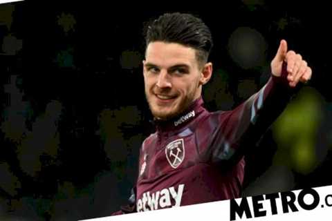 Manchester United launched £100m bid for Declan Rice last summer