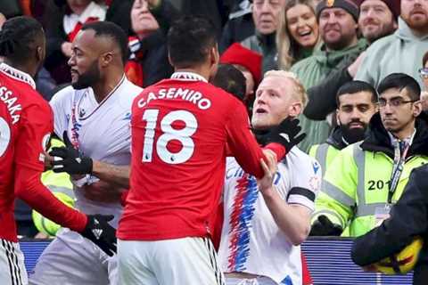 Man Utd star David de Gea will be in ‘big trouble’ as he fumes at Casemiro’s red card