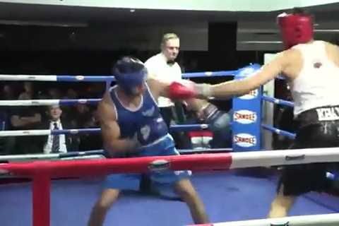 Watch Tommy Fury in one of his first bouts as an amateur in leaked video ahead of Jake Paul fight