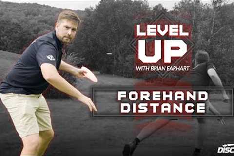 How To Add Distance To Your Forehand Shot | Discraft Level Up