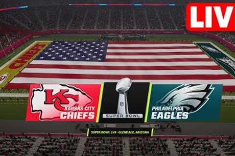 NFL LIVE🔴 Kansas City Chiefs vs Philadelphia Eagles | Super Bowl 57 - 12th February 2023 NFL23