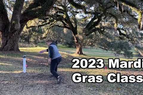 Playing the 2023 Mardi Gras Classic Disc Golf Tournament!