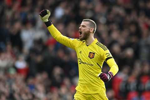 David de Gea matches Peter Schmeichel’s Manchester United clean sheet record with two wonder saves..