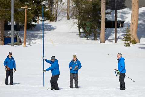 California Snow Survey: Statewide Snowpack at 205% of Average for This Date