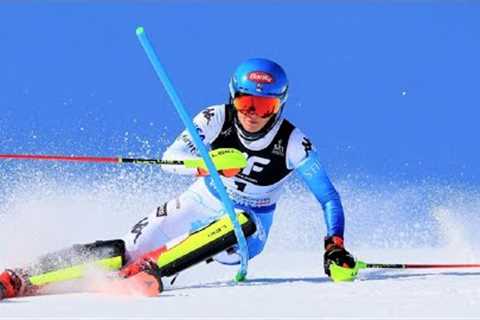 Mikaela SHIFFRIN - Slalom (Run 2) - Courchevel Meribel FRA - 2023 - 2nd Place