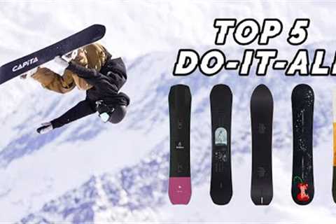 Top 5 Do-It-All Snowboards 2023 | Board Archive