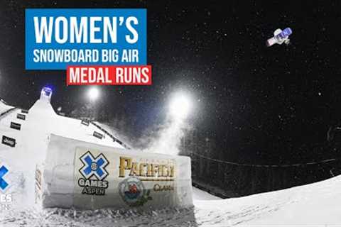 Pacifico Women’s Snowboard Big Air: TOP 3 | X Games Aspen 2023