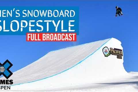 Jeep Men’s Snowboard Slopestyle: FULL BROADCAST | X Games Aspen 2021