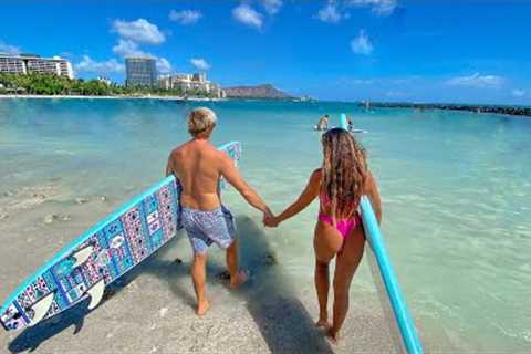 SURFING PARADISE IN WAIKIKI (OAHU HAWAII)