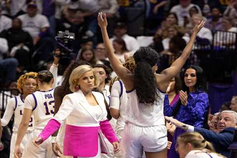 Angel Reese shows love for Kim Mulkey as LSU stays undefeated