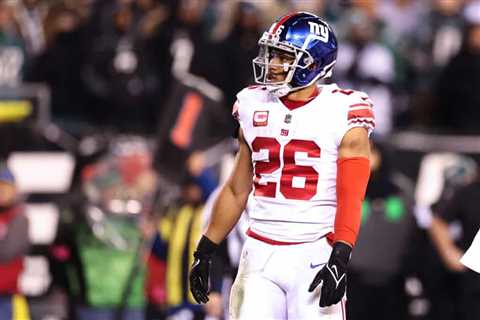 Giants GM Comments On Negotiations With Saquon Barkley