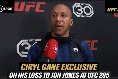 I'm really angry with myself! - Ciryl Gane on his loss to Jon Jones at UFC 285 😡