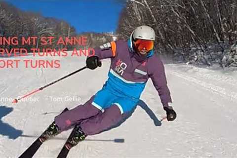 Skiing Mt Saint Anne 2023