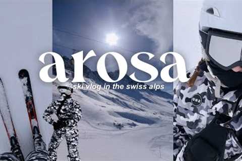 GETTING LOST IN THE SWISS ALPS: skiing vlog arosa 2023