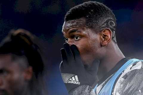 Man Utd flop Paul Pogba disciplined and dropped just two games into Juventus comeback