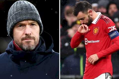 Man Utd boss Erik ten Hag raves over Bruno Fernandes as star responds to Liverpool slander