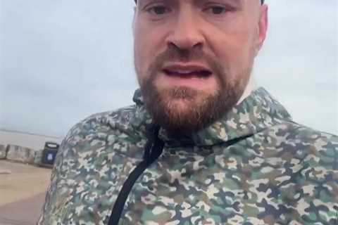 Tyson Fury starts training camp for Oleksandr Usyk after pair finally agree terms for huge world..