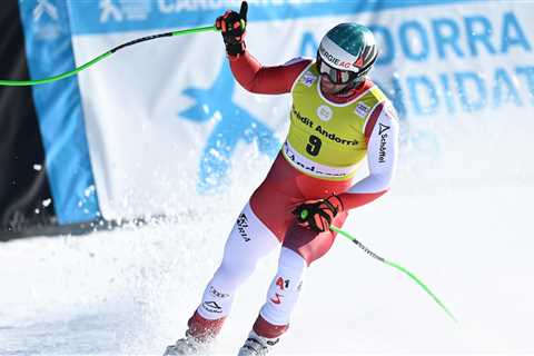 Vincent Kriechmayr bolts to final men’s downhill Alpine Ski World Cup win in Soldeu ahead of Romed..