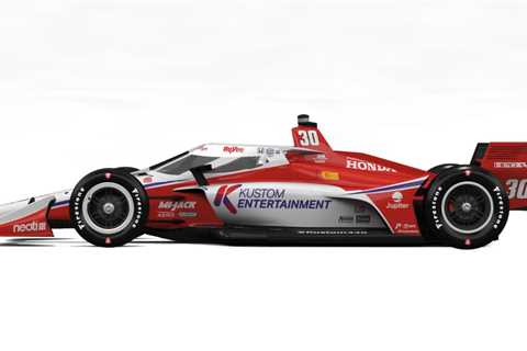 New look for #30 RLLR IndyCar