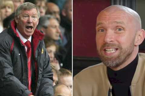 Ex-Man Utd ace ‘couldn’t stop smiling’ after Sir Alex Ferguson hairdryer treatment