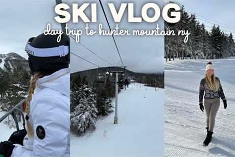 SKI VLOG: day trip to Hunter Mountain, New York