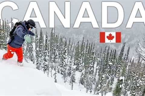 We Found The Wildest Place to Snowboard in Canada