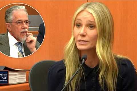 Gwyneth Paltrow Testifies Ski Crash Was Terry Sanderson’s Fault