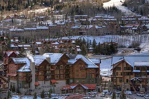 Skiing in Snowmass, Colorado