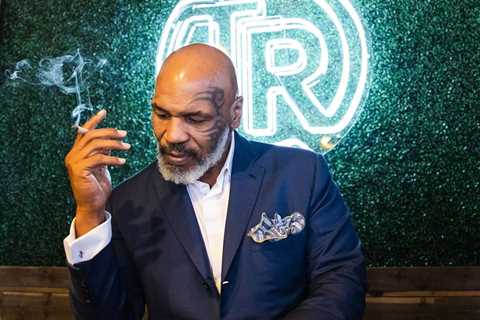 Mike Tyson opens his own coffee shop in Amsterdam and reveals he has ‘tried and tested all the..